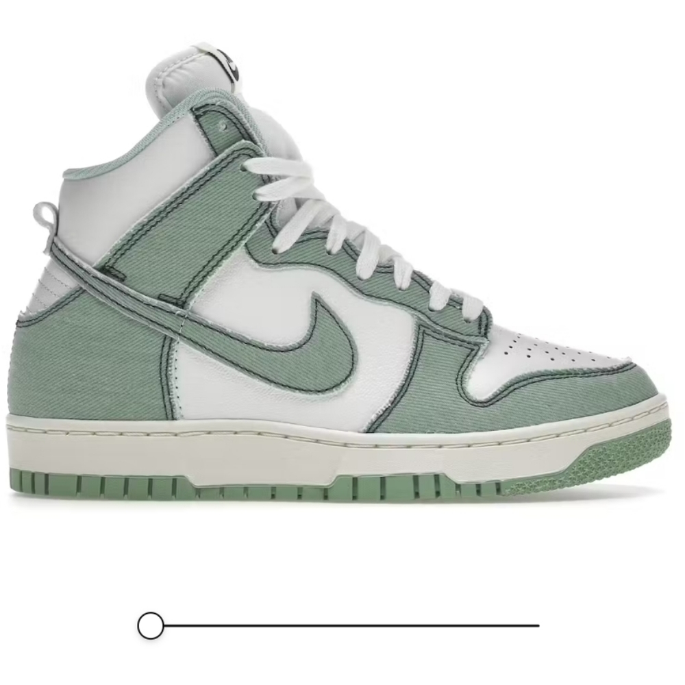 Nike Dunk High 1985 Enamel Green Denim (Women's)